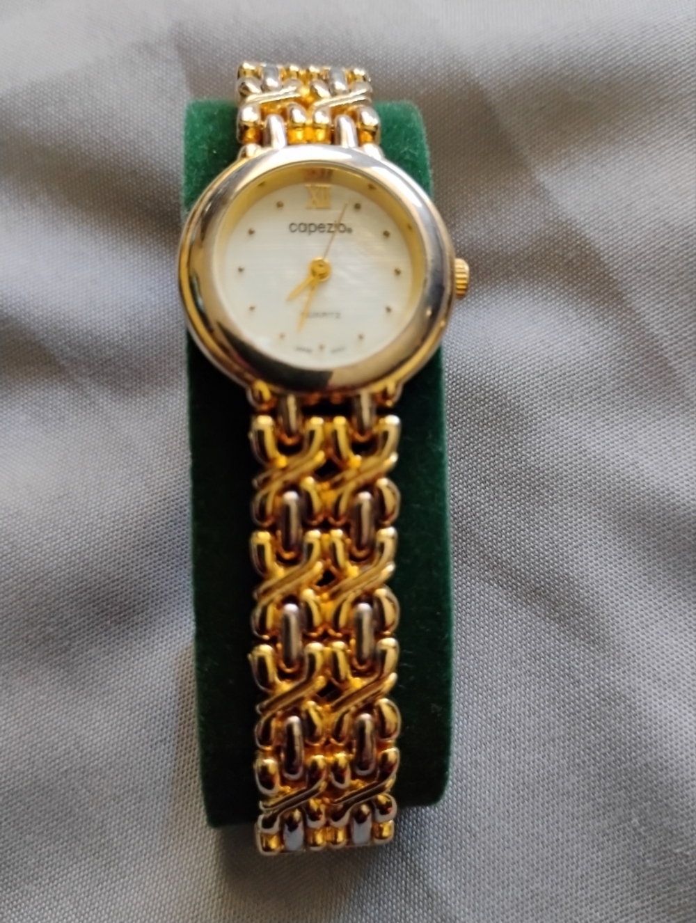Capezio Gold-Tone Women's Chain Bracelet Watch